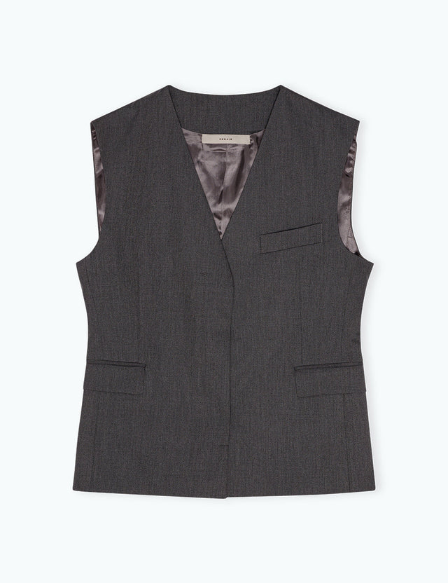 REMAIN Birger Christensen - Boxy Waistcoat