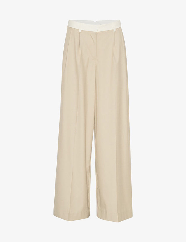 REMAIN Birger Christensen - Two Color Wide Pants