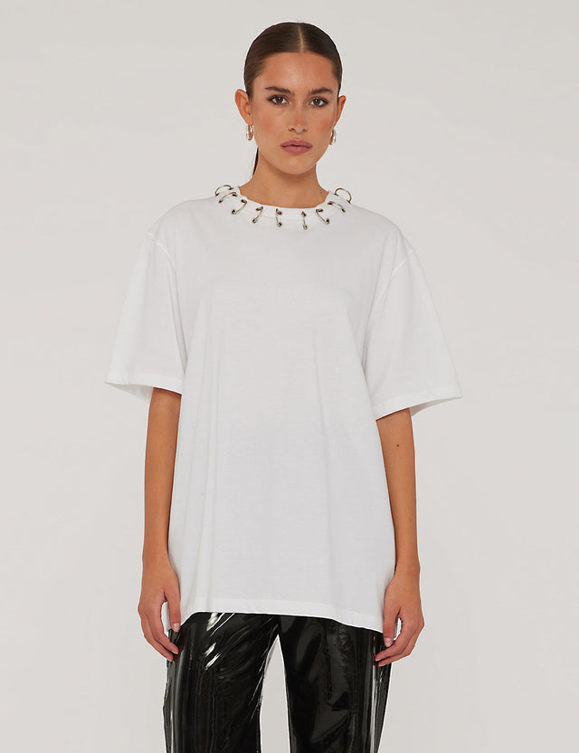 ROTATE Birger Christensen - Oversized Ring T-Shirt