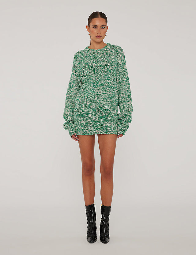 ROTATE Birger Christensen - Round Neck Knit Jumper