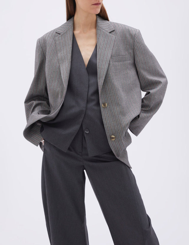 REMAIN Birger Christensen - Boxy Waistcoat