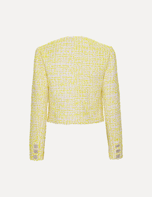 ROTATE Birger Christensen - Boucle Cropped Jacket