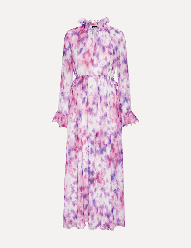 ROTATE Birger Christensen - Chiffon Maxi Flowy Dress