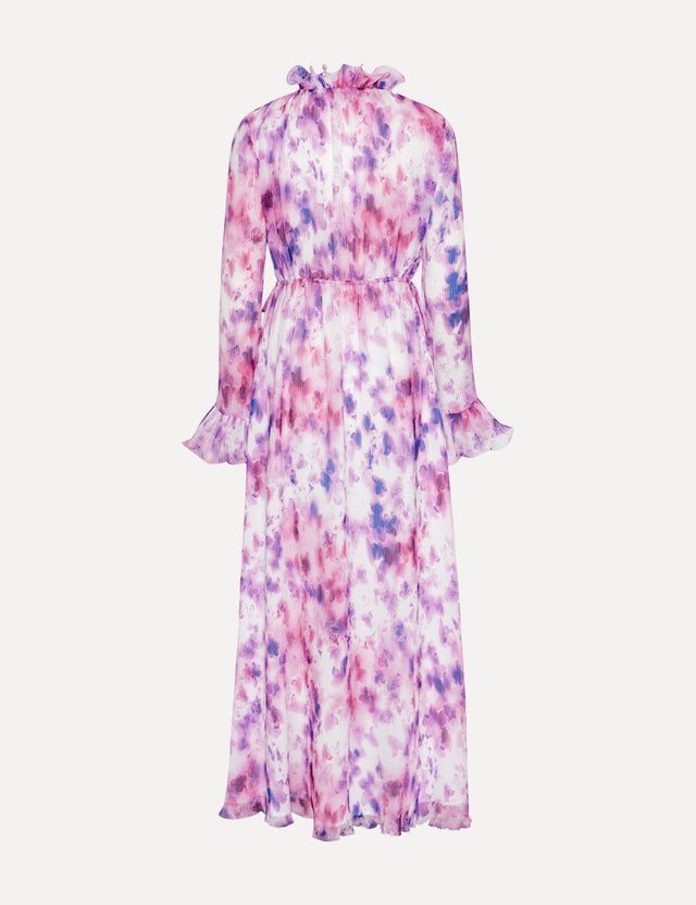 ROTATE Birger Christensen - Chiffon Maxi Flowy Dress