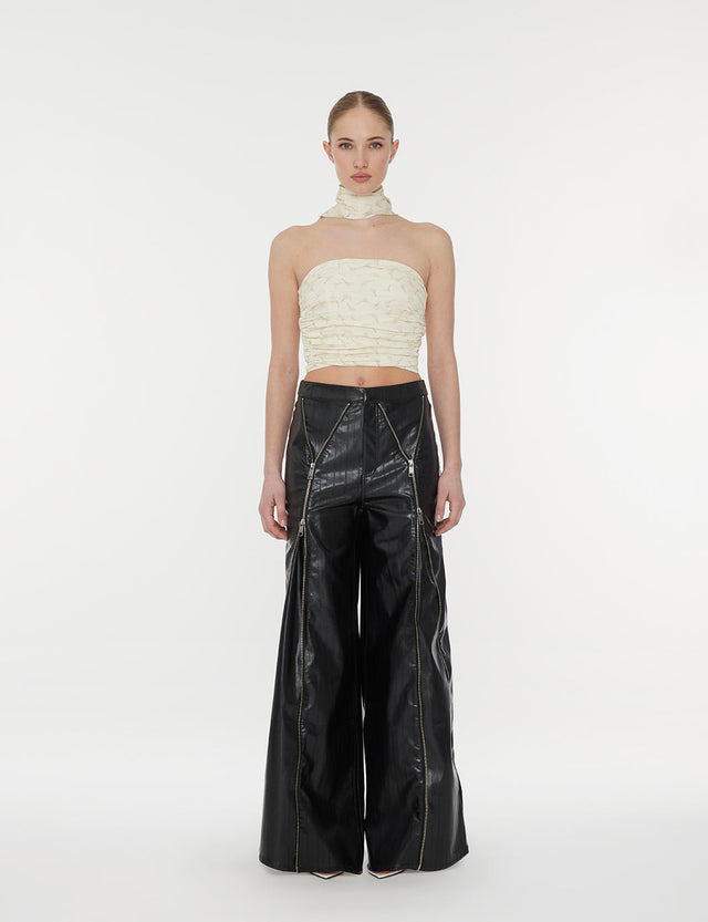 ROTATE Birger Christensen - Pants With Zip Details