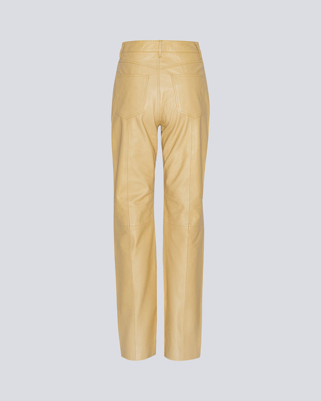 REMAIN Birger Christensen - Straight Leather Pants