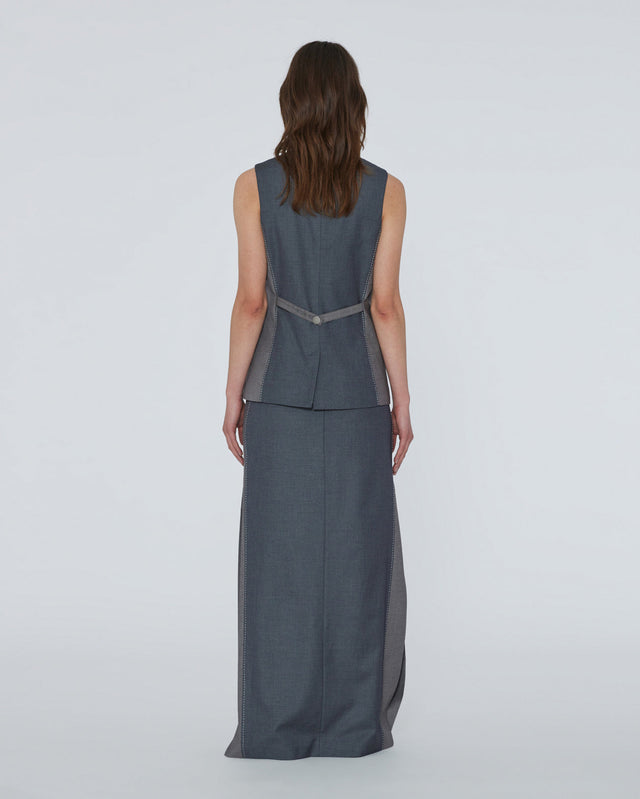 REMAIN Birger Christensen - Two Color Vest