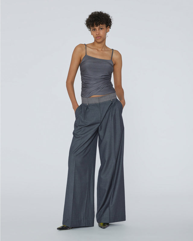 REMAIN Birger Christensen - Two Color Wide Pants