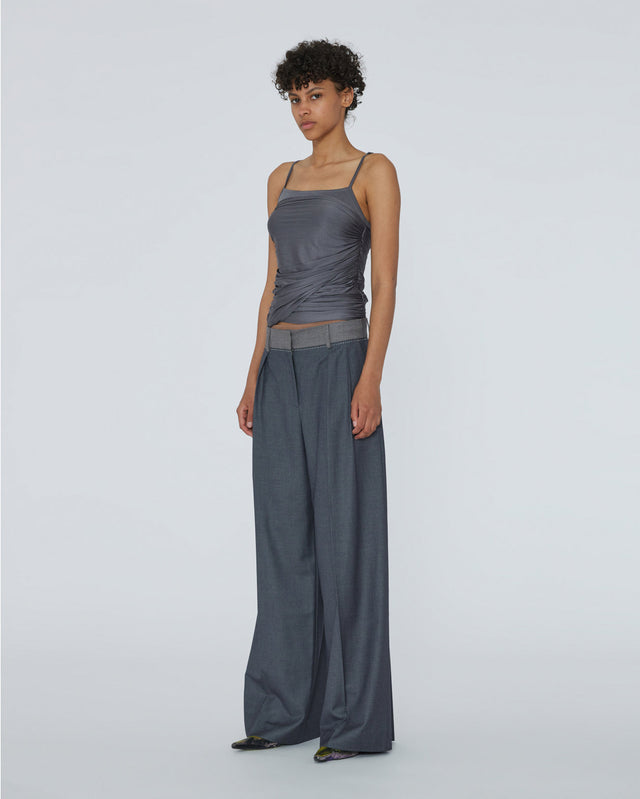 REMAIN Birger Christensen - Two Color Wide Pants