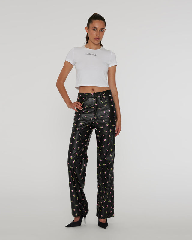 ROTATE Birger Christensen - Printed Straight Pants