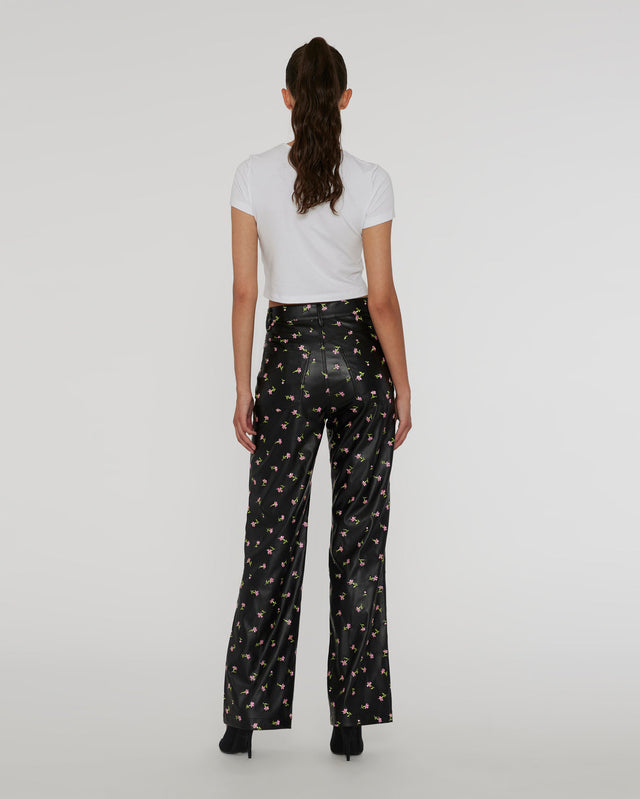 ROTATE Birger Christensen - Printed Straight Pants