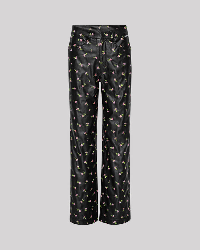 ROTATE Birger Christensen - Printed Straight Pants