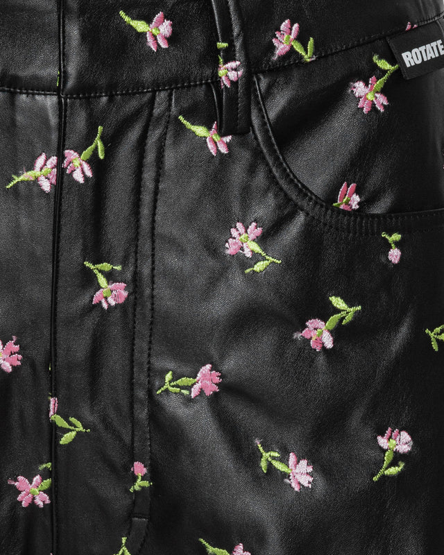 ROTATE Birger Christensen - Printed Straight Pants