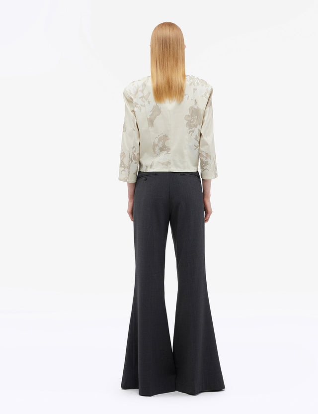REMAIN Birger Christensen - Floral Cropped Top