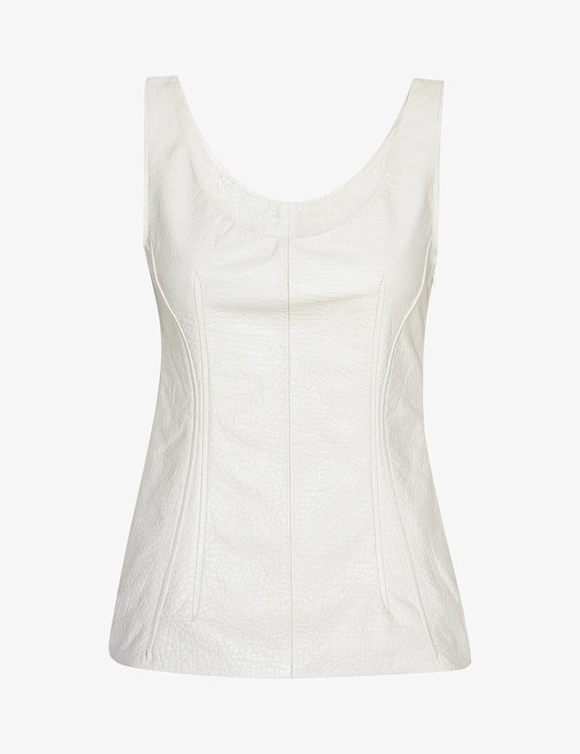 REMAIN Birger Christensen - Leather Top