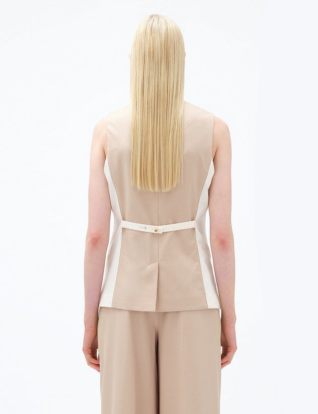 REMAIN Birger Christensen - Two Color Vest