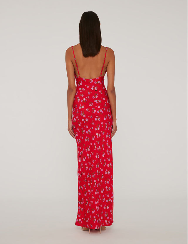 ROTATE Birger Christensen - Printed Maxi Dress