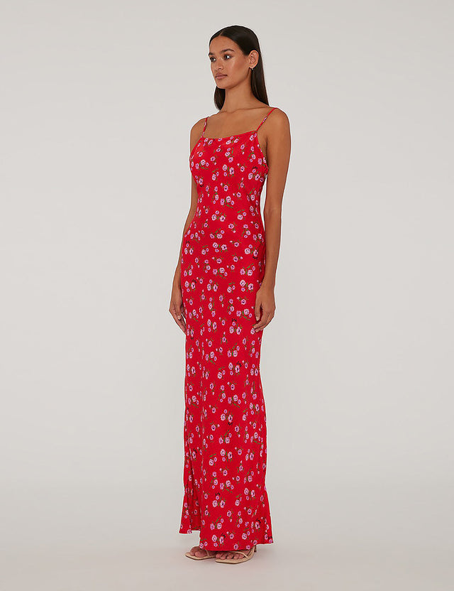 ROTATE Birger Christensen - Printed Maxi Dress