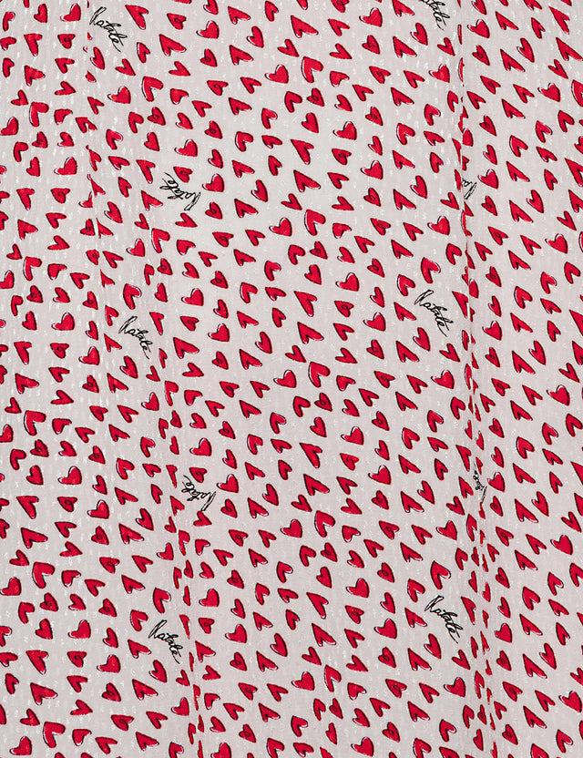 ROTATE Birger Christensen - Printed Mini Ruffle Dress