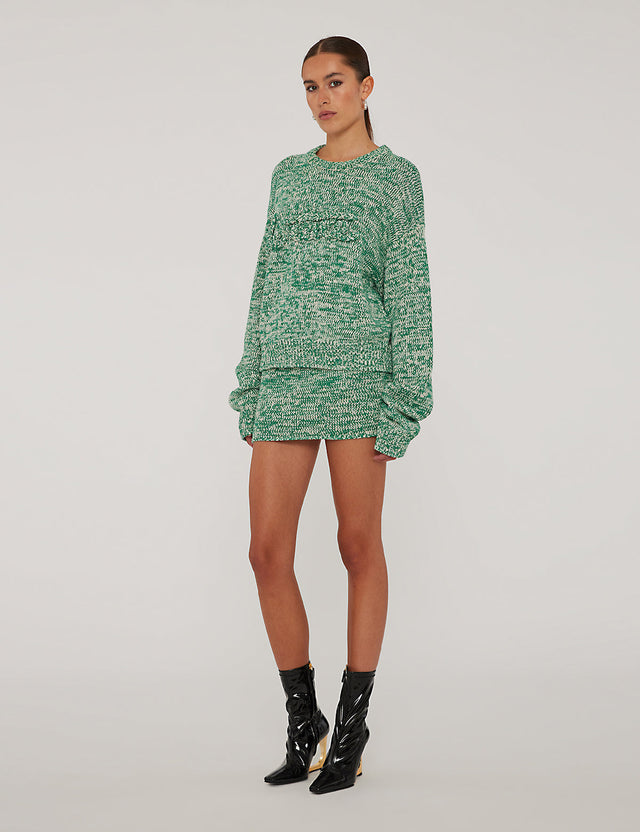 ROTATE Birger Christensen - Round Neck Knit Jumper