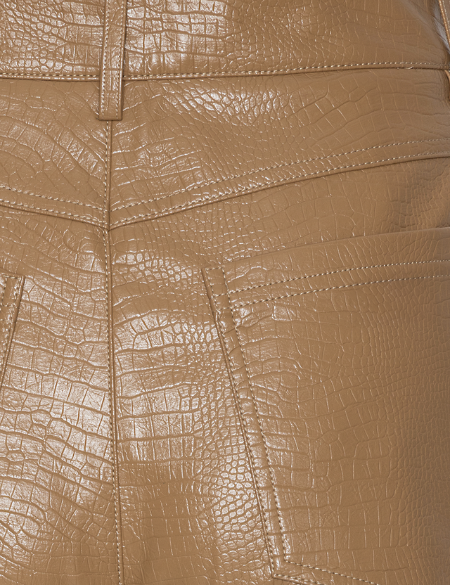 ROTATE Birger Christensen - Textured Straight Pants