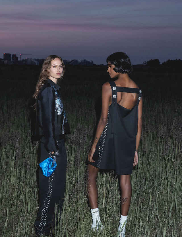 Stine Goya - Nomi Embellished Twill Dress